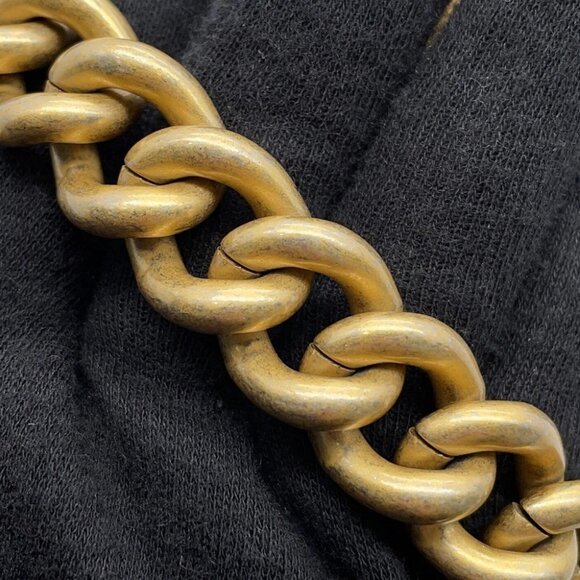 CHANEL Boy Chanel ChainShoulder Size Small Leather Black/Gold A67085 - Picture 13 of 14